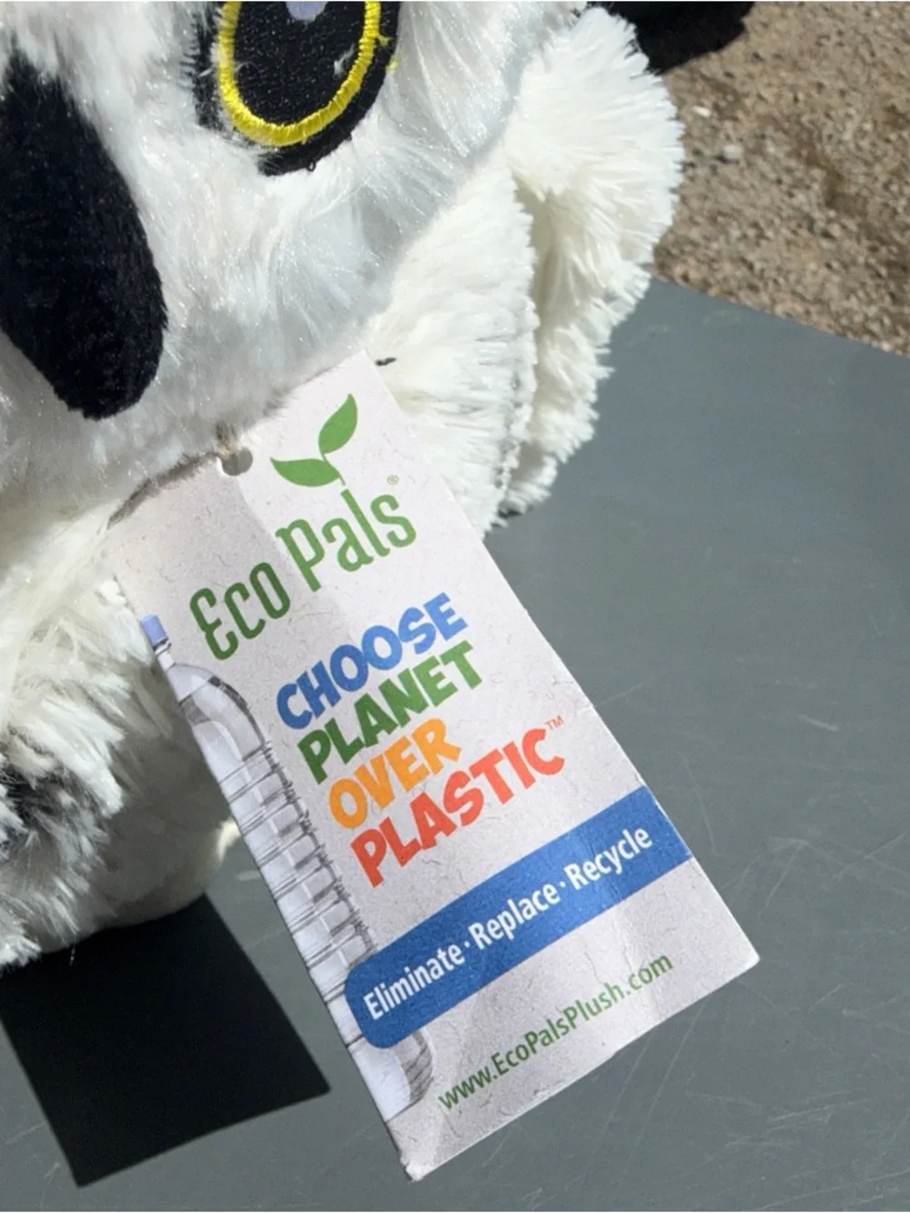 White Snowy Owl Plush Toy - Soft Eco-Friendly Stuffed Animal